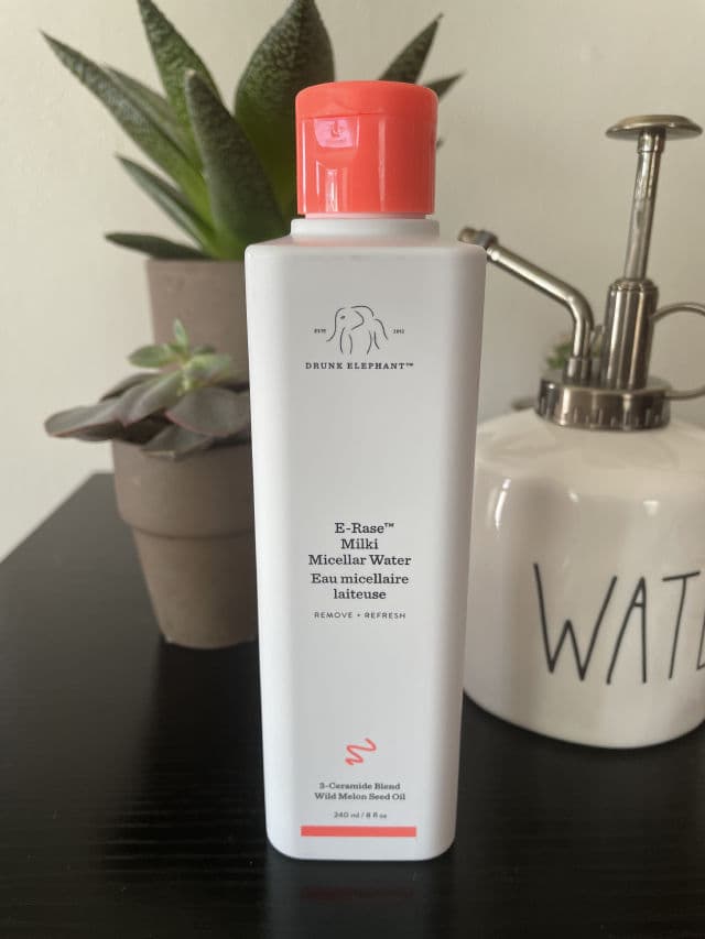Drunk Elephant E-Rase Milki Micellar Water  review photo by Glowyjules