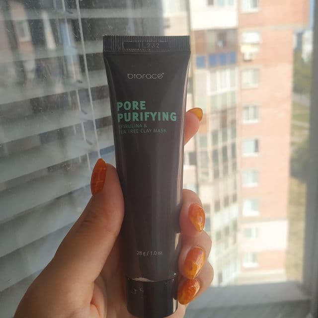 Biorace Pore Purifying Spirulina & Tea Tree Clay Mask review photo by JuliaUkraine