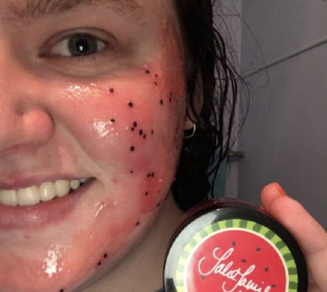 Revolution Beauty Jake Jamie Watermelon Hydrating Face Mask review photo by JustMeVictoria