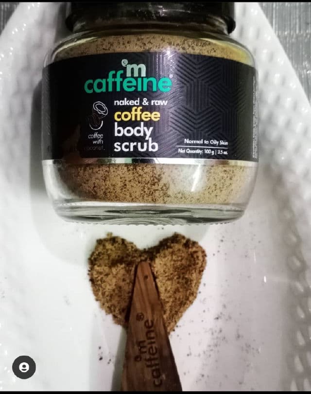 mCaffeine Naked & Raw Coffee Body Scrub with Coconut review photo by Justcrazzzy