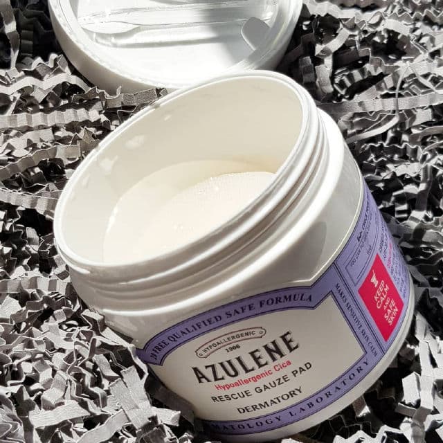 Dermatory Hypoallergenic Cica Rescue Gauze Pad review photo by Jxcelle