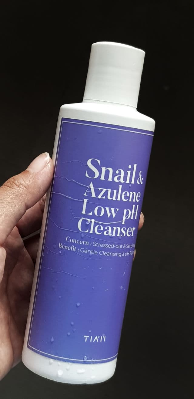 TIAM [Discontinued] Snail & Azulene Low PH Cleanser review photo by Jxcelle