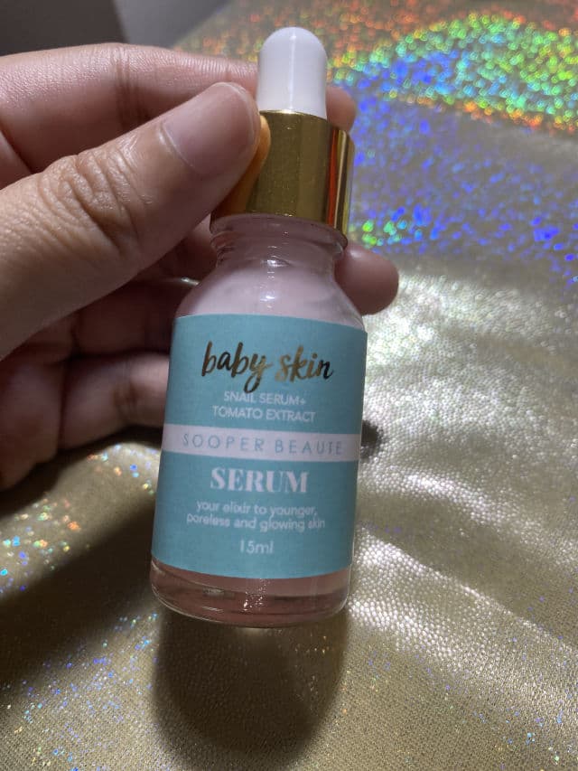 Sooper Beaute Baby Skin Snail Serum + Tomato Extract review photo by KAROL