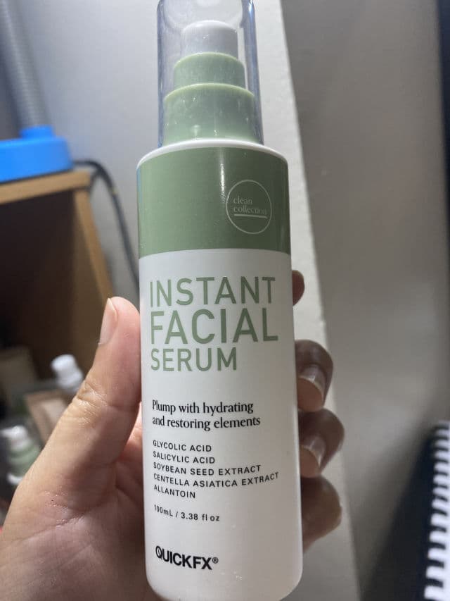 QUICK FX Clean Collection Instant Facial Serum review photo by KAROL