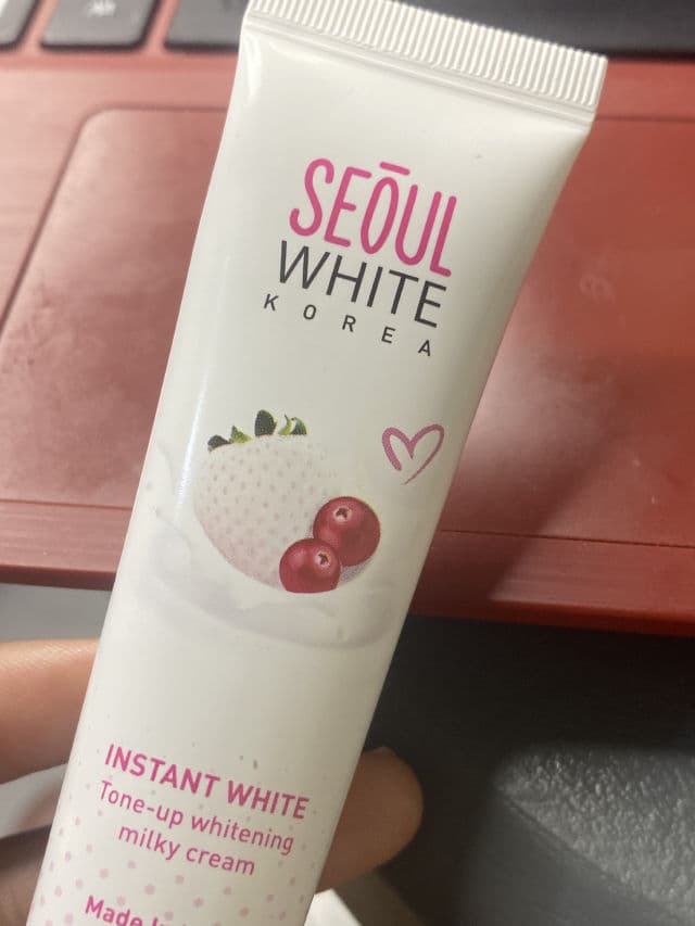 Seoul White Korea Instant White Tone-Up Whitening Cream review photo by KAROL