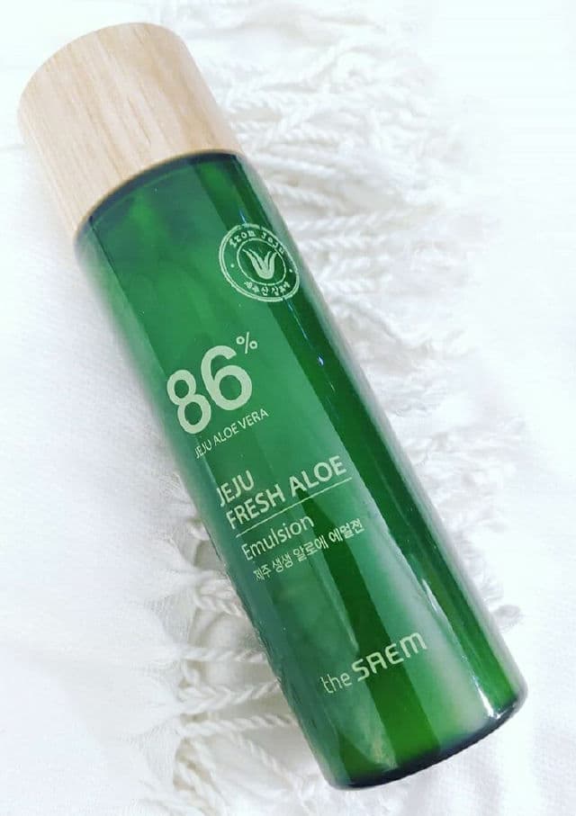 THE SAEM Jeju Fresh Aloe Emulsion review photo by KHUnni