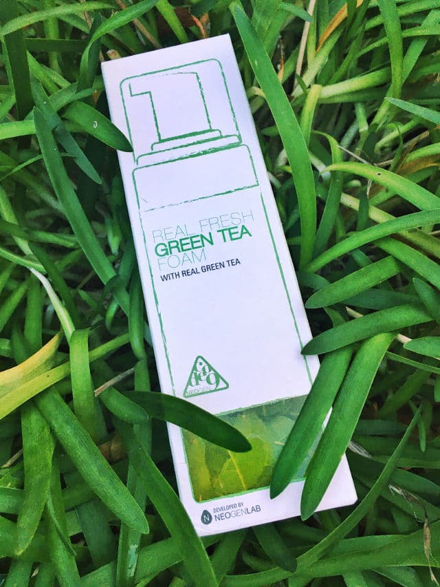 NEOGEN Dermalogy Green Tea Real Fresh Foam Cleanser review photo by KWYNBeauty