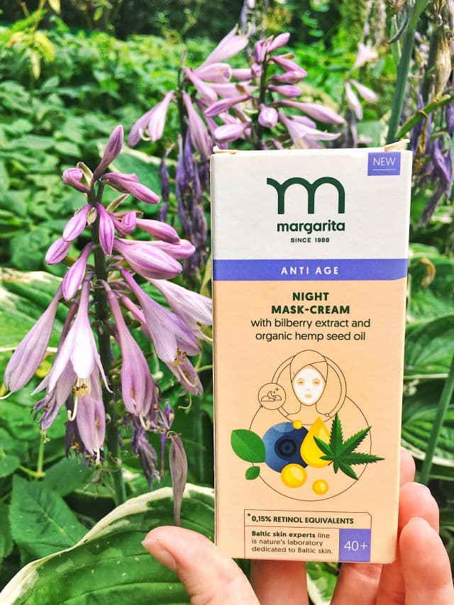 Margarita Anti Age Night Mask-cream With Bilberry Extract and Organic Hemp Seed review photo by KWYNBeauty