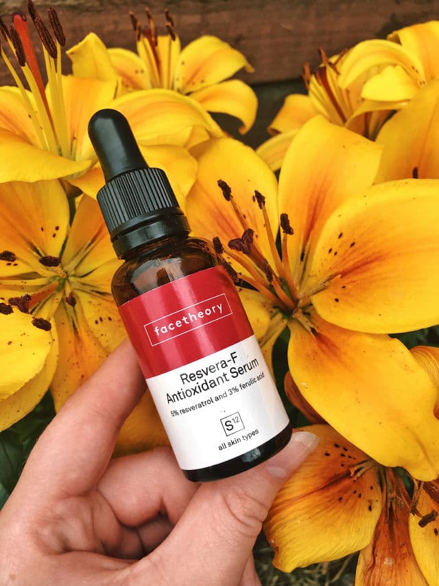 facetheory Resvera-F Antioxidant Serum S12 review photo by KWYNBeauty