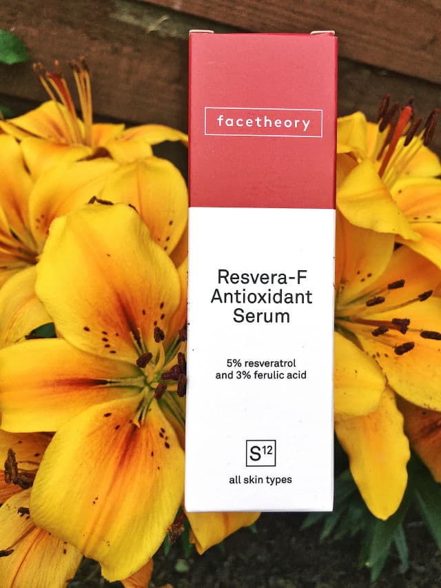 facetheory Resvera-F Antioxidant Serum S12 review photo by KWYNBeauty