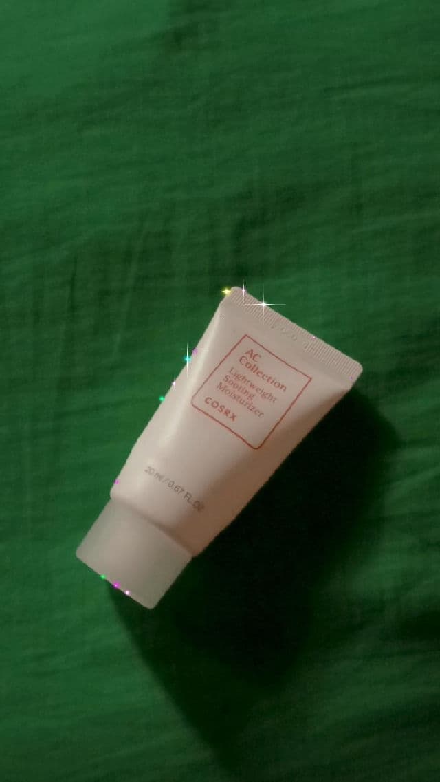 COSRX AC Collection Lightweight Soothing Moisturizer review photo by Kael