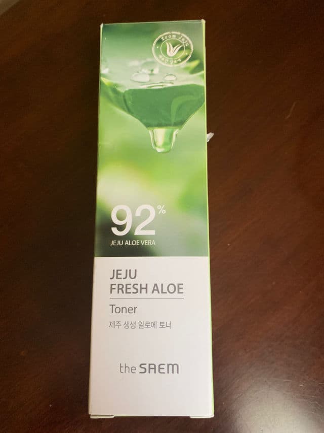 THE SAEM Jeju Fresh Aloe Toner review photo by KamilaK