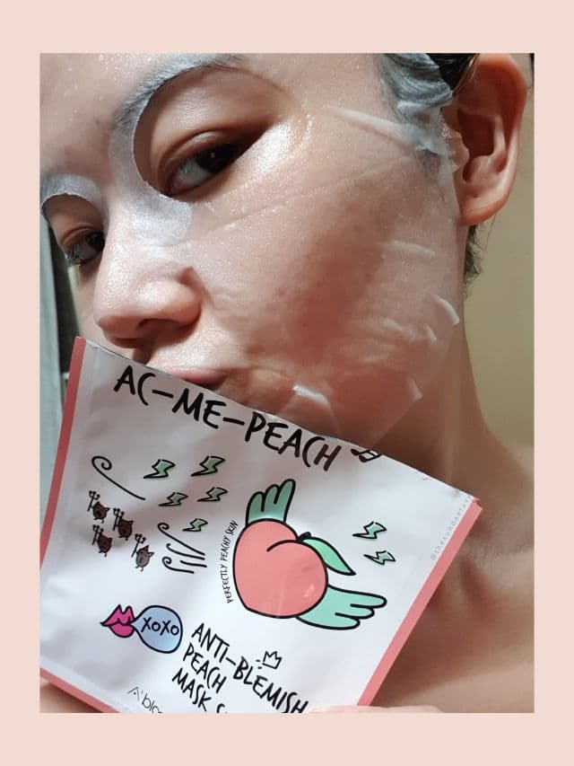 A'bloom AC-Me-Peach Anti-Blemish Peach Mask review photo by thesundaefave