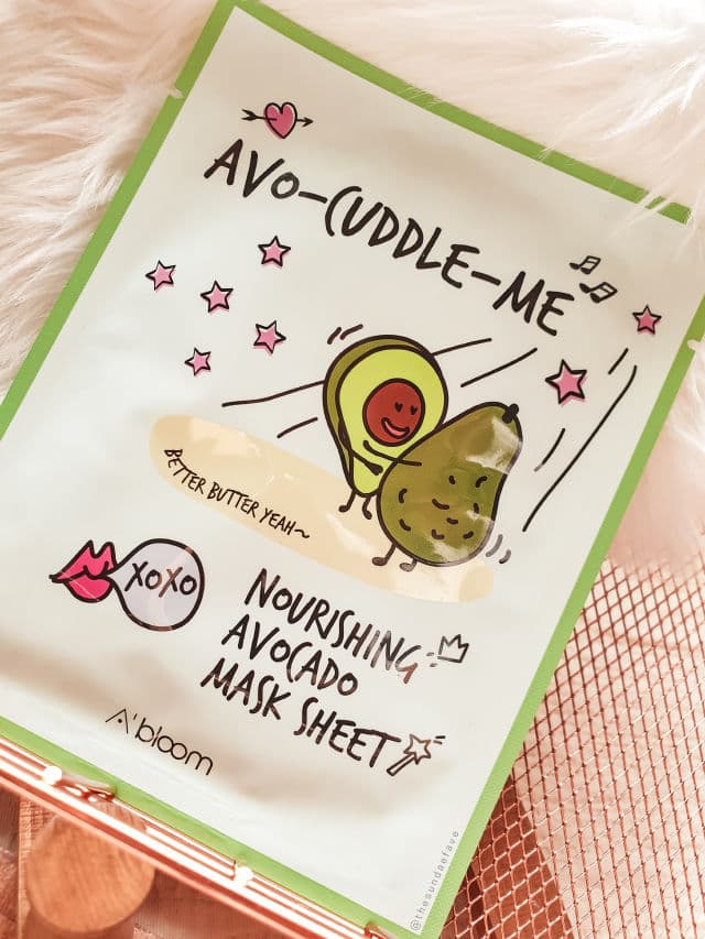A'bloom Avo-Cuddle-Me Nourishing Avocado Mask review photo by thesundaefave