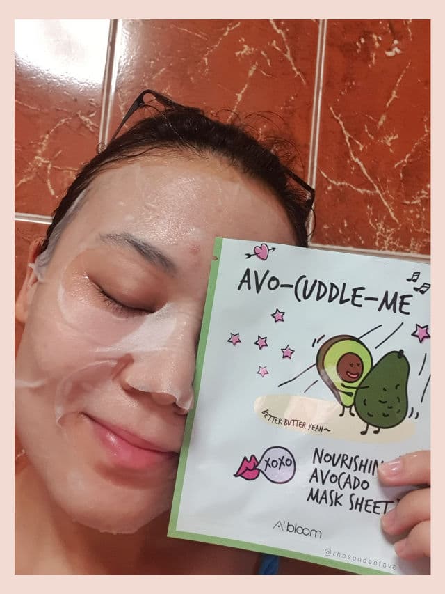 A'bloom Avo-Cuddle-Me Nourishing Avocado Mask review photo by thesundaefave
