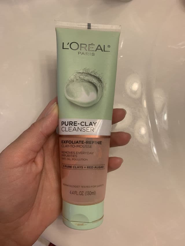 L'Oreal Paris Pure-Clay Exfoliate & Refine Cleanser review photo by Katerynabeauty