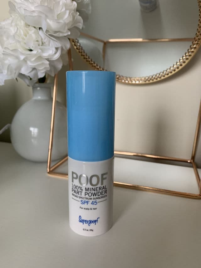 Supergoop! Poof 100% Mineral Part and Scalp Powder SPF 45 review photo by Katerynabeauty
