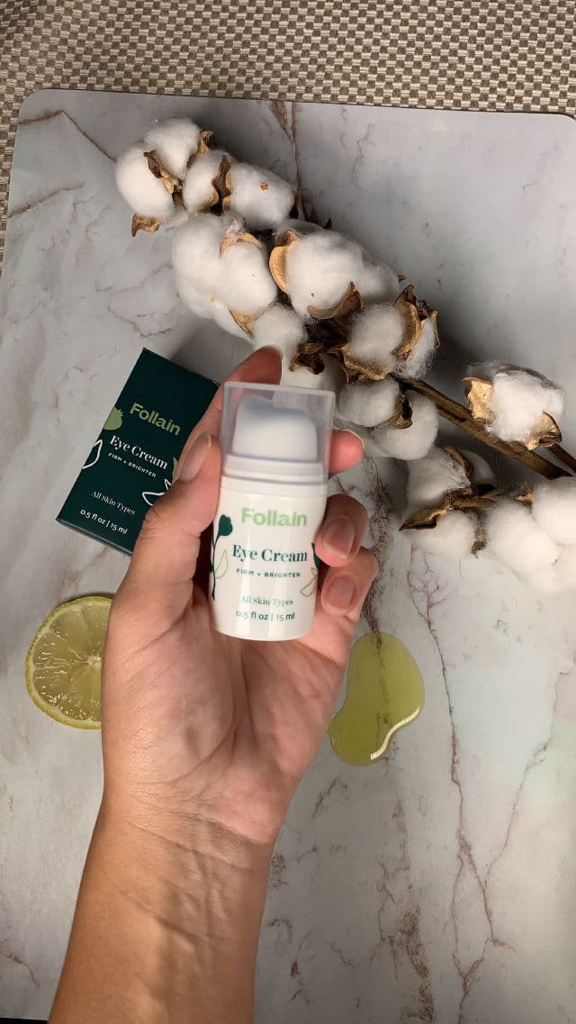 Follain Eye Cream: Firm + Brighten review photo by Katerynabeauty