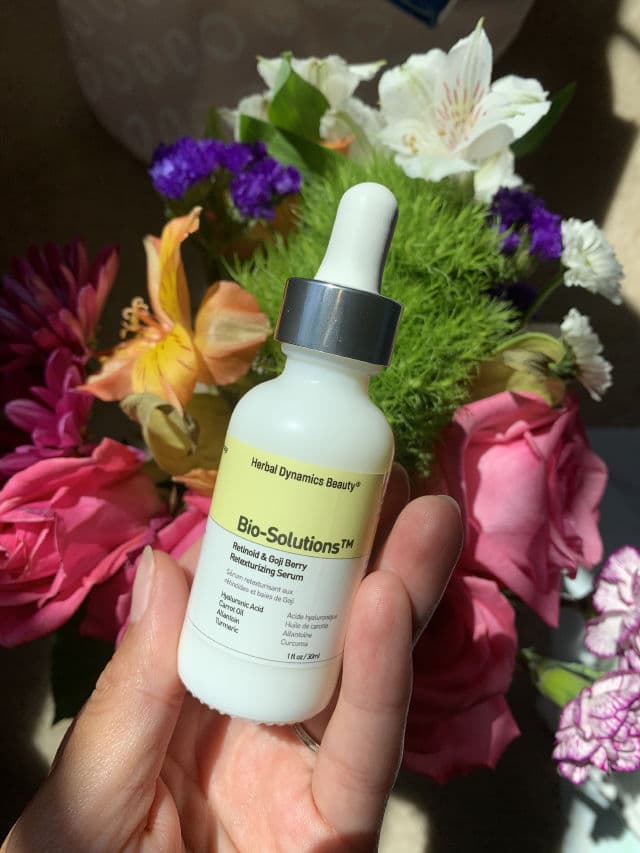 Herbal Dynamics Beauty Bio-Solutions™ Retinoid & Goji Berry Retexturizing Serum review photo by Katerynabeauty