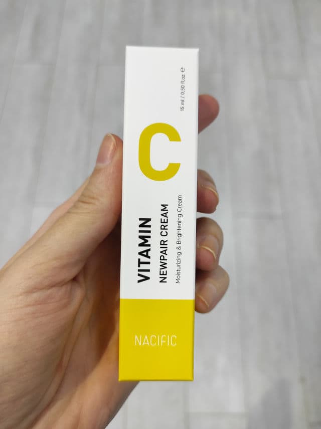 Nacific Vitamin C Newpair Cream review photo by Katherina