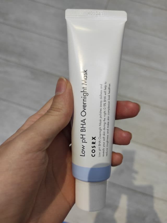 COSRX Low pH BHA Overnight Mask review photo by Katherina