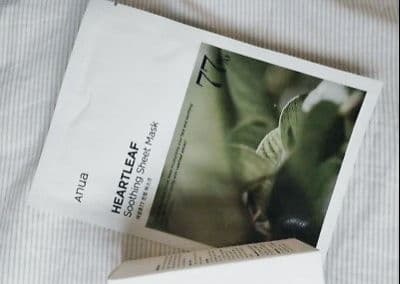 ANUA Heartleaf 77% Soothing Sheet Mask review photo by Katho