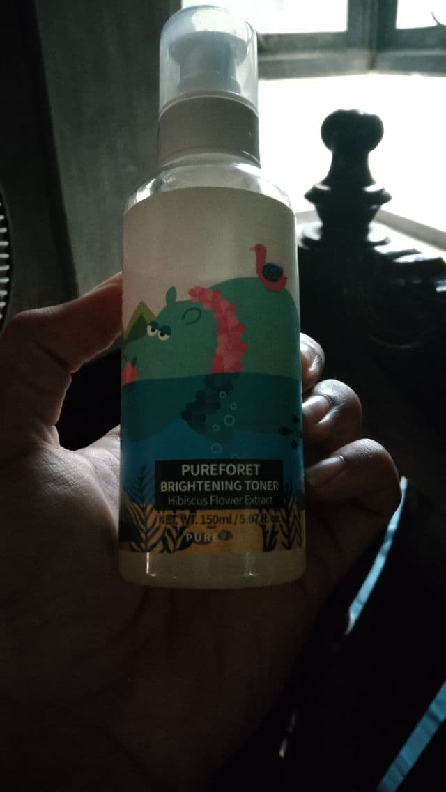 Pureforet Brightening Toner with Hibiscus Flower Extract review photo by Katho