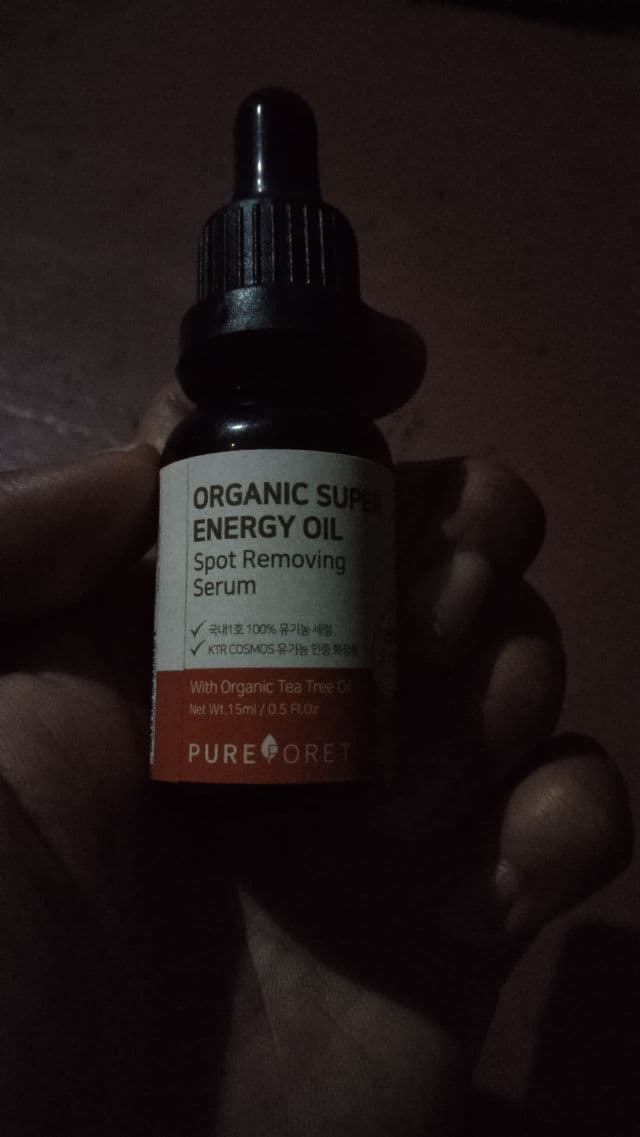 Pureforet Organic Super Energy Oil Spot Removing Serum review photo by Katho