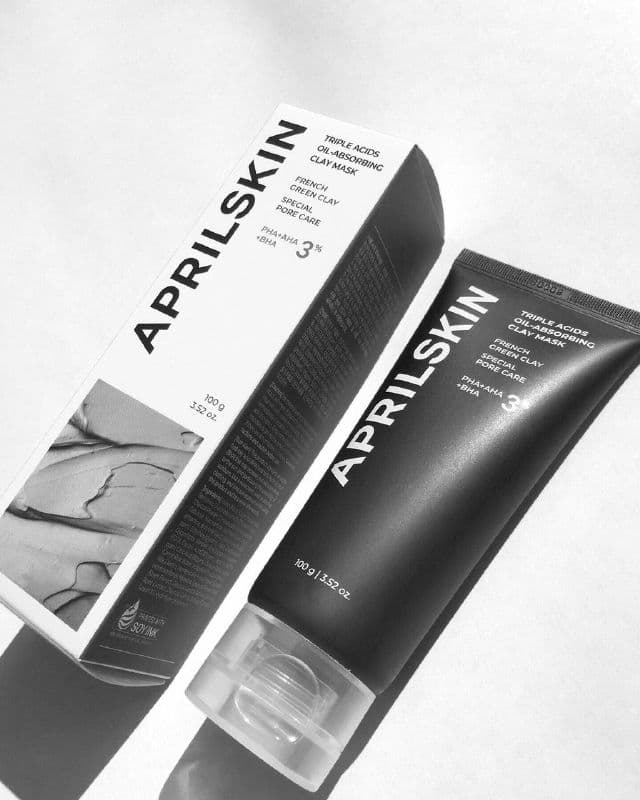 APRIL SKIN Triple Acids Oil Absorbing Clay Mask review photo by KentJ