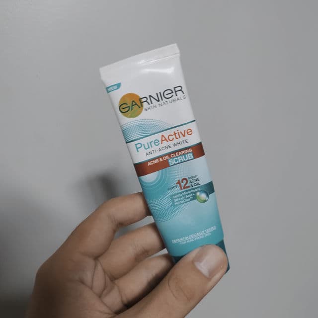 Garnier PureActive Acne & Oil Clearing Scrub review photo by Kevv