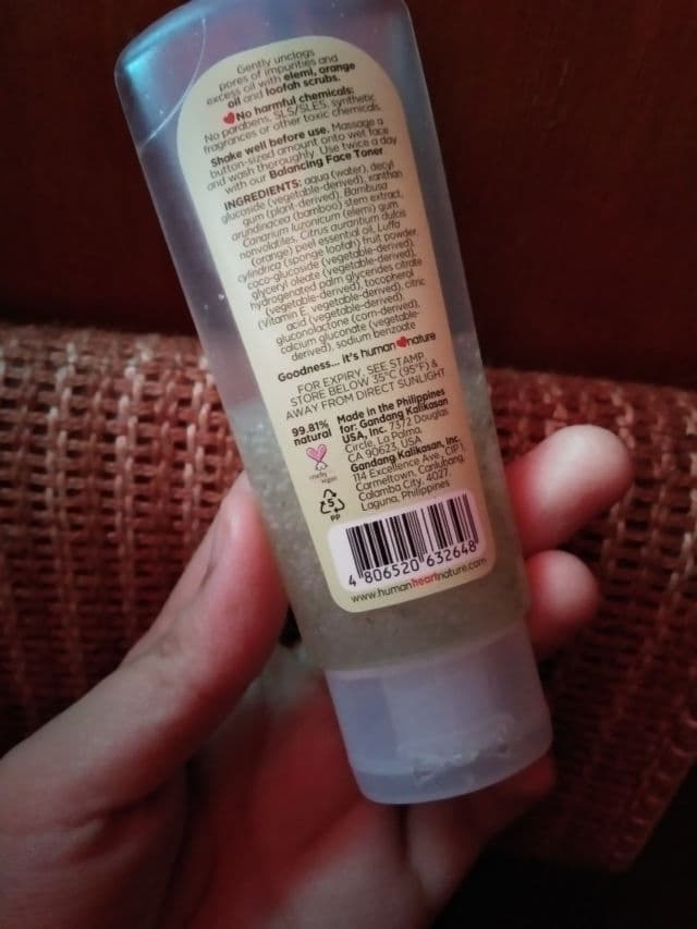 Human Heart Nature Balancing Facial Wash review photo by Keyyyylaki