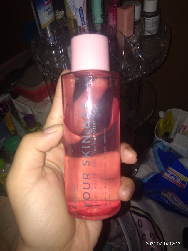 Avoskin Your Skin Bae Salicylic Acid 1% + Zinc + Tea Tree Water review photo by Kezyaapkphn