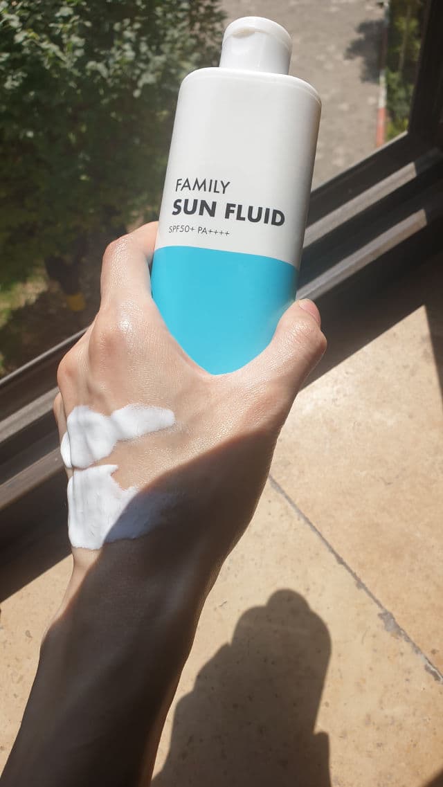 Charmzone  Family Sun Fluid SPF50+/PA++++ review photo by Kimia.Nd