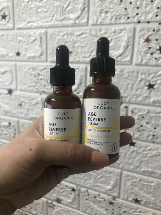 Luxe Organix Age Reverse Serum Vitamin A 2.5%  review photo by Kissie