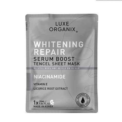 Luxe Organix Whitening Repair Serum Boost Sheet Mask review photo by KortniDru