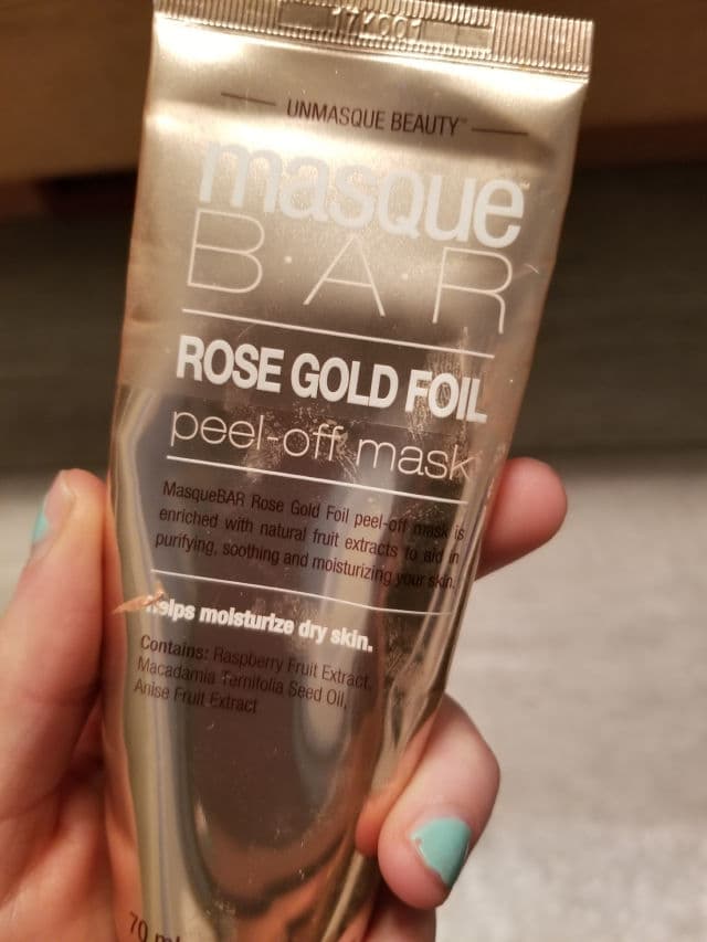 Masque Bar Rose Gold Peel Off Masque review photo by LadyG