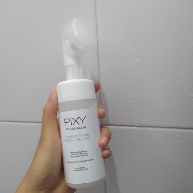 Pixy White Aqua Pore Cleanse Micellar Foam review photo by Lalalost