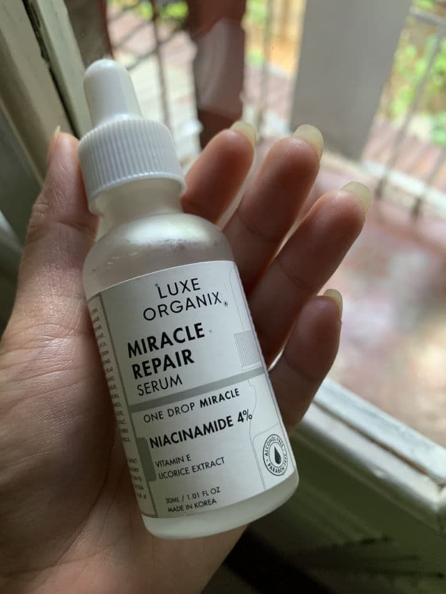 Luxe Organix Miracle Repair Serum Niacinamide 4% review photo by Lalatavs