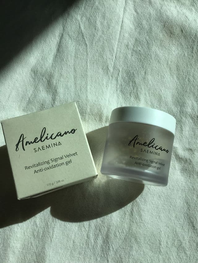 Amelicano X SAEMINA Revitalizing Signal Velvet Anti-Oxidation Gel review photo by Laoyi