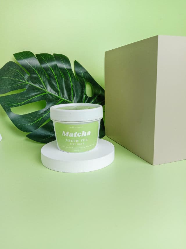 Teddy Clubs Matcha Green Tea Wash Off Clay Mask review photo by Larastanie