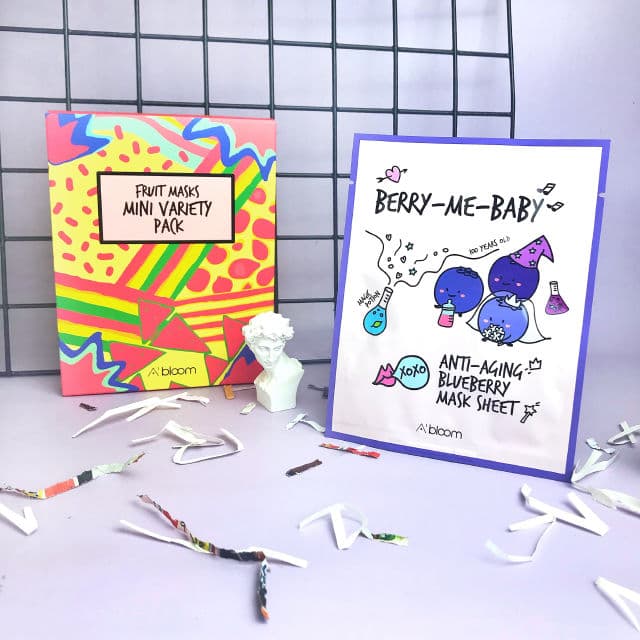 A'bloom Berry-Me-Baby Anti-aging Blueberry Mask review photo by Larastanie