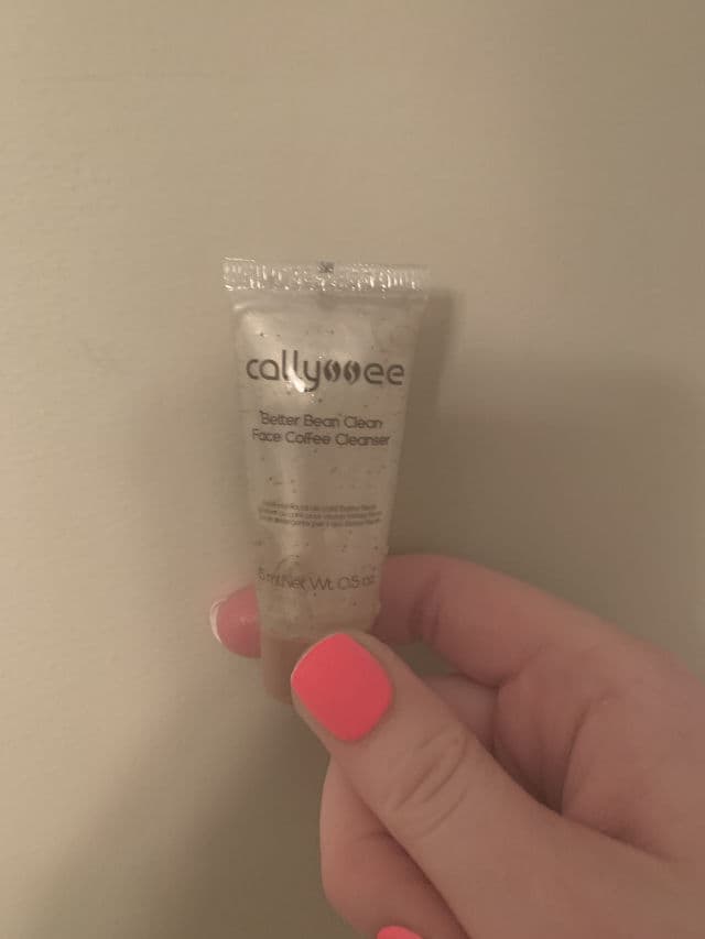 Callyssee Better Bean Clean Face Coffee Cleanser review photo by Larryberry