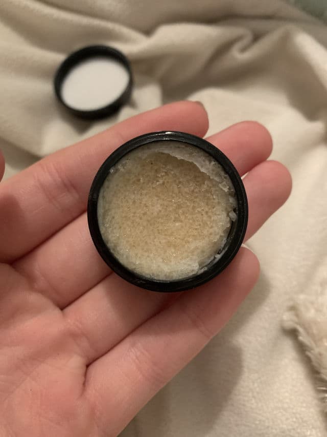 Naked Cosmetics Lip Scrub in Vanilla Creme review photo by Larryberry