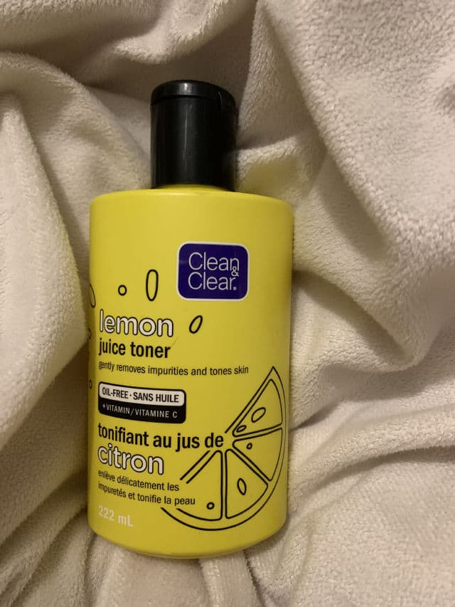Clean & Clear Lemon Juice Toner review photo by Larryberry