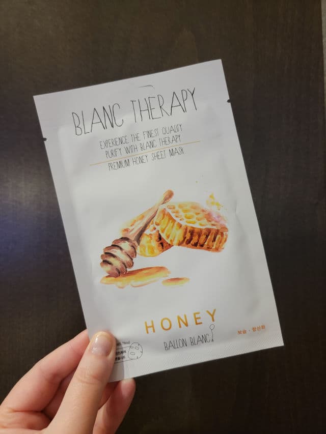 Ballon Blanc Therapy Honey Sheet Mask review photo by LauraJayne