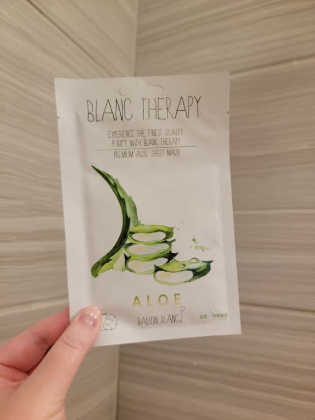 Ballon Blanc Therapy Aloe Sheet Mask review photo by LauraJayne