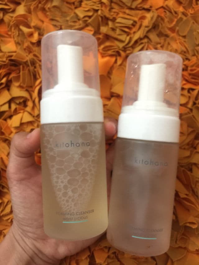 Kitohana Foaming Cleanser review photo by SkincareVirgin