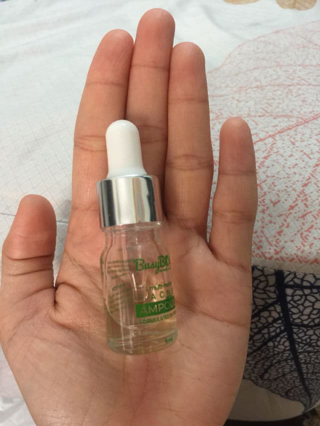 BUSYBODY Because We Care Multi-Herbs Anti Acne Ampoule review photo by SkincareVirgin