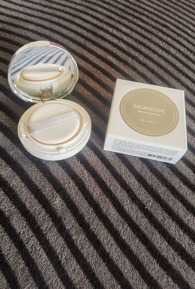 Beausta Cica Recipe Serum Cushion SPF50+ PA++++ review photo by Leislydeleon