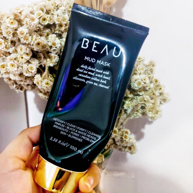 Beau Kirana Mud Mask review photo by SKINCALEY